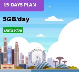 Singapore 15 Days 5GB Data Package